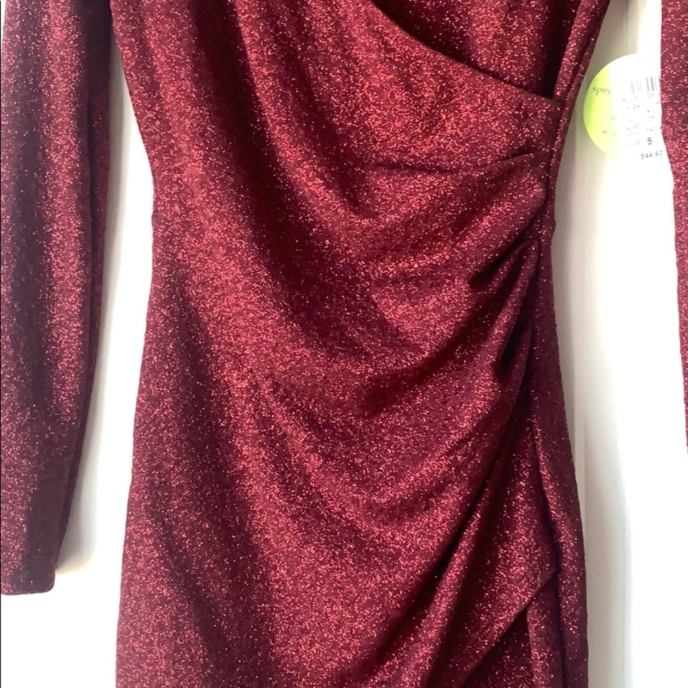 Windsor Long sleeve Wine Dress - Picture 5 of 7